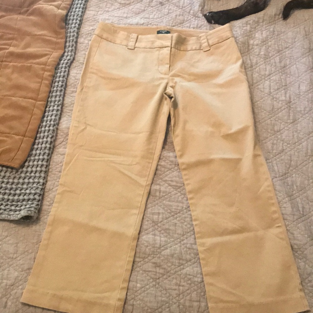 J.Crew Capris chino pants